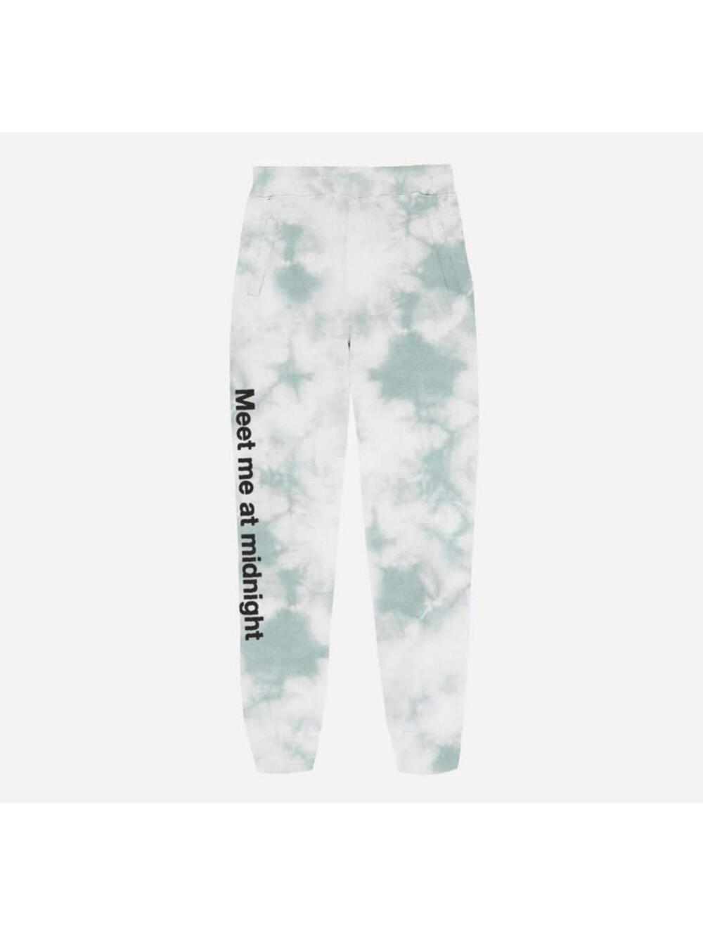 Taylor Swift Midnights Green Tie Dye Sweat Pants Joggers Small